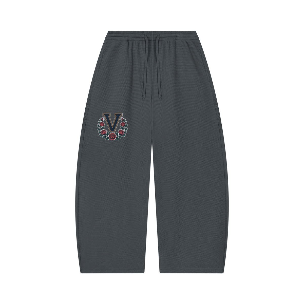 "VARSITY" Waffle Cotton Sweatsuit