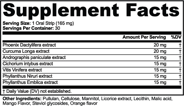 A4H™ Night After Hangover Strips