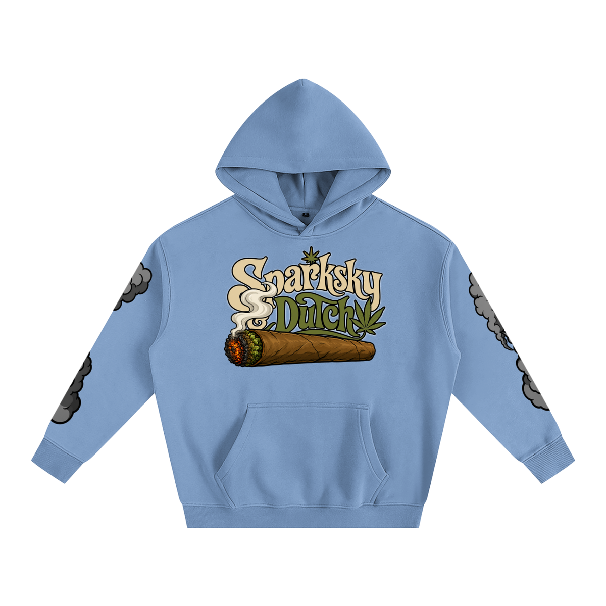 Sparksky & Dutch™ Oversize Fleeced Hoodie