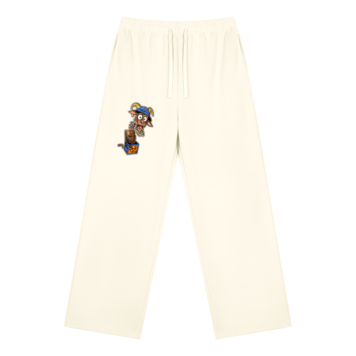 Brooklyn Zoo™ "Jumpin Jackass" Drop Shoulder Crewneck Sweatsuit