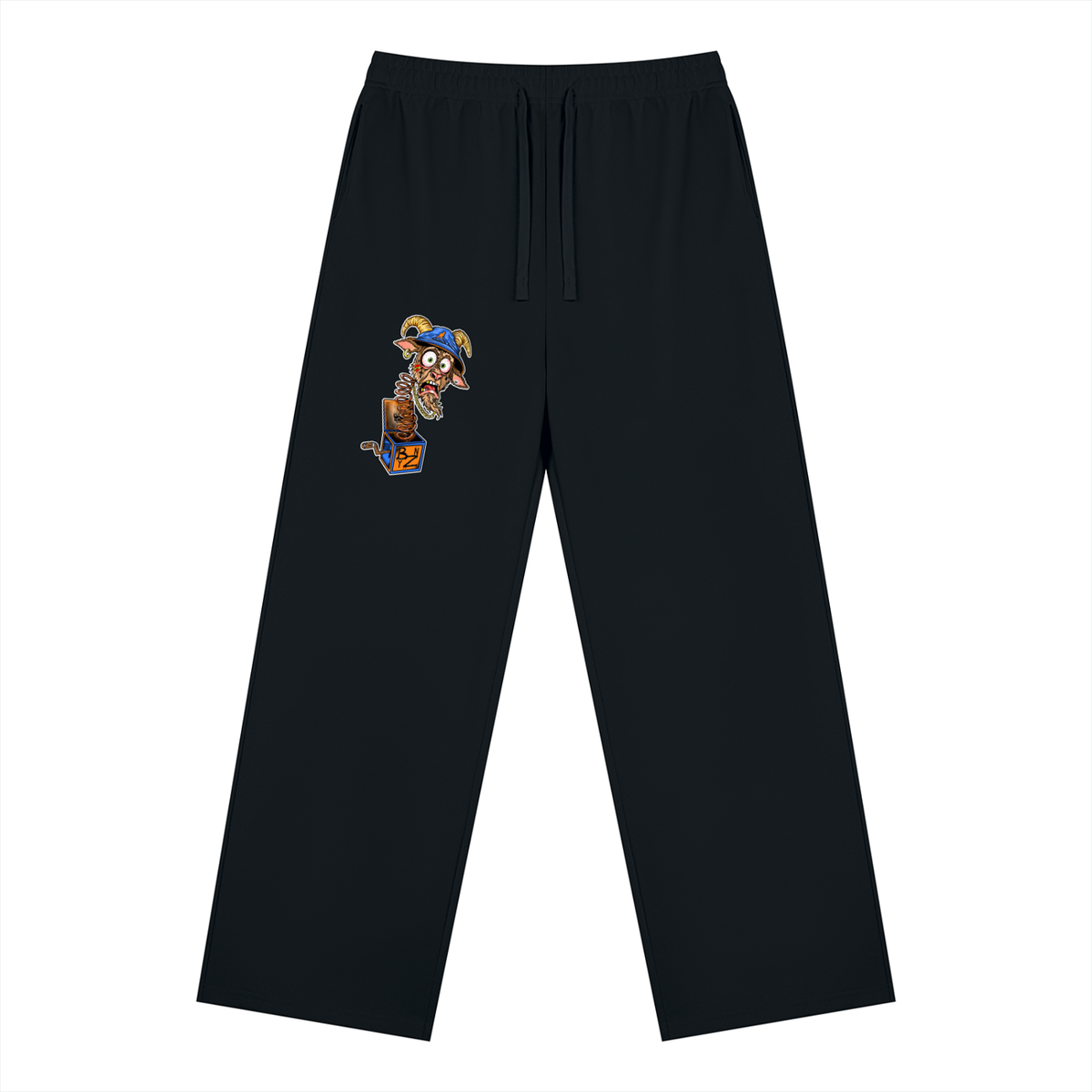 Brooklyn Zoo™ "Jumpin Jackass" Drop Shoulder Crewneck Sweatsuit