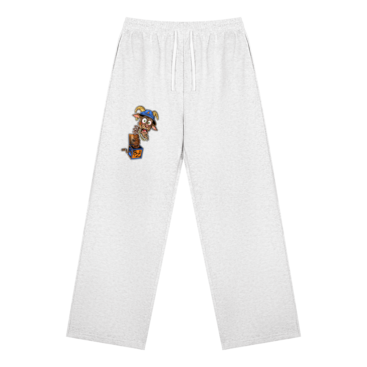 Brooklyn Zoo™ "Jumpin Jackass" Drop Shoulder Crewneck Sweatsuit