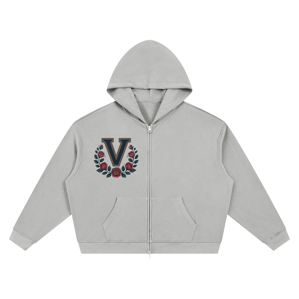 "VARSITY" Waffle Cotton Sweatsuit