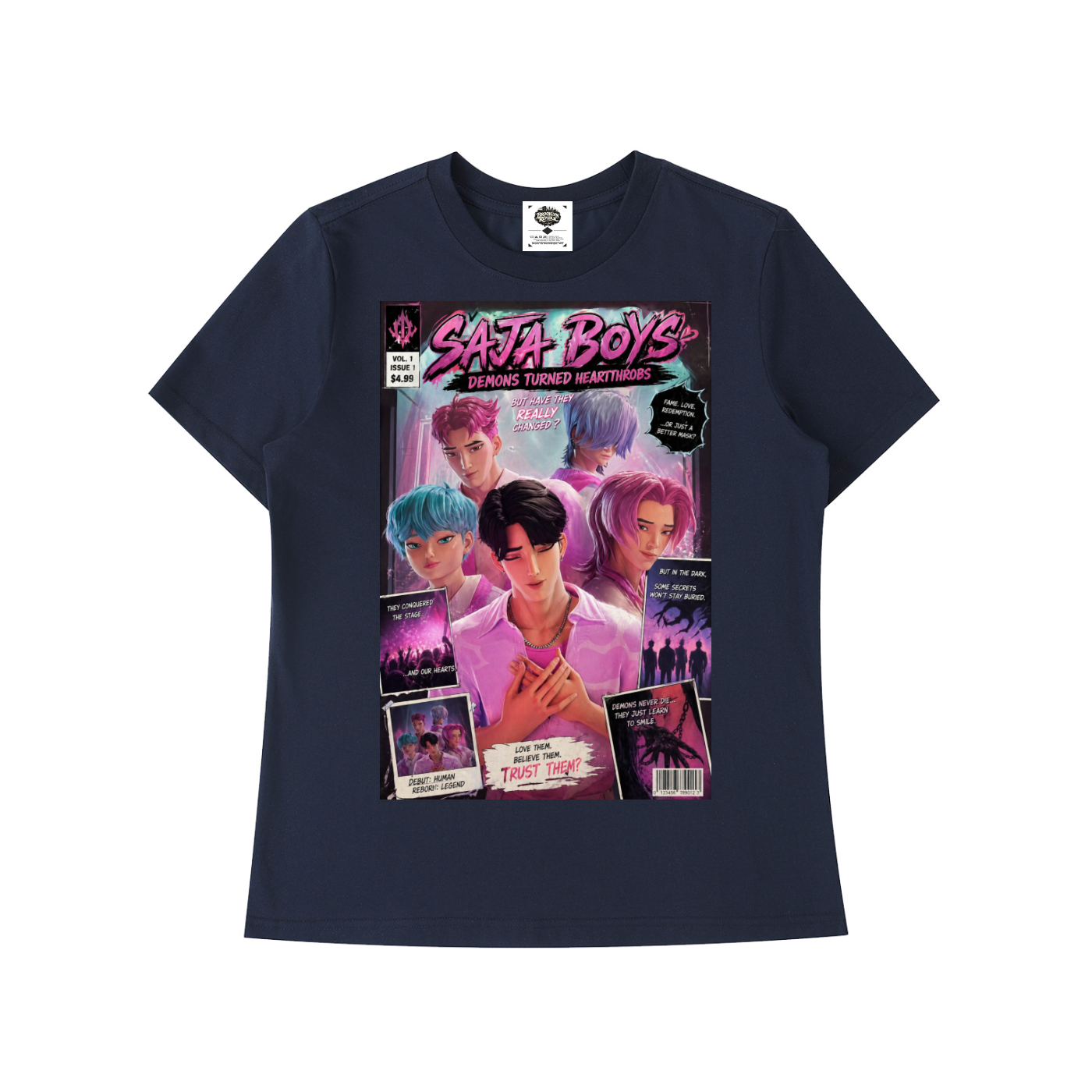 "Saja Boys" Essential Standard Shoulder T-Shirt