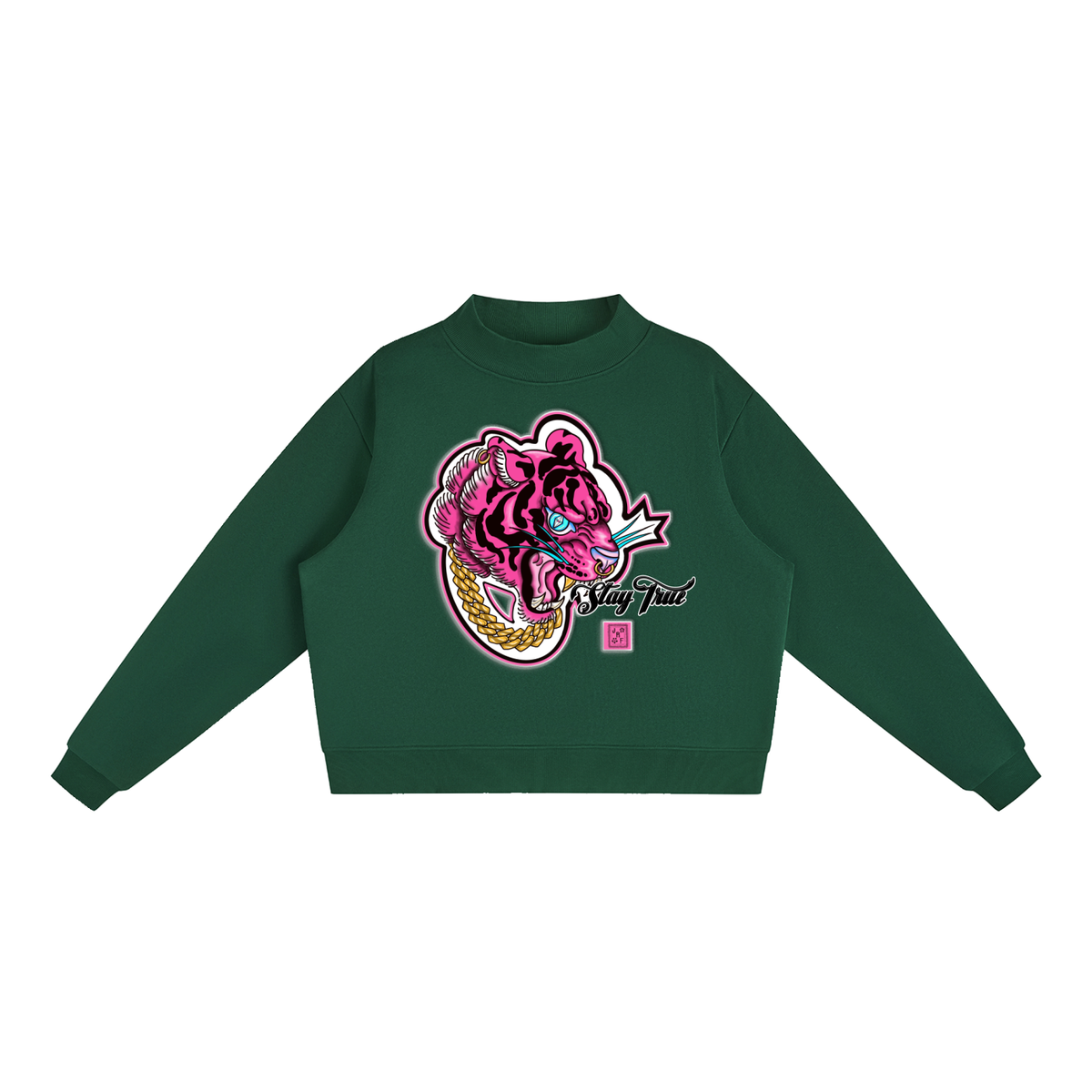 Brooklyn Zoo "Tiger Style" Women's Straight Leg Fleece Set