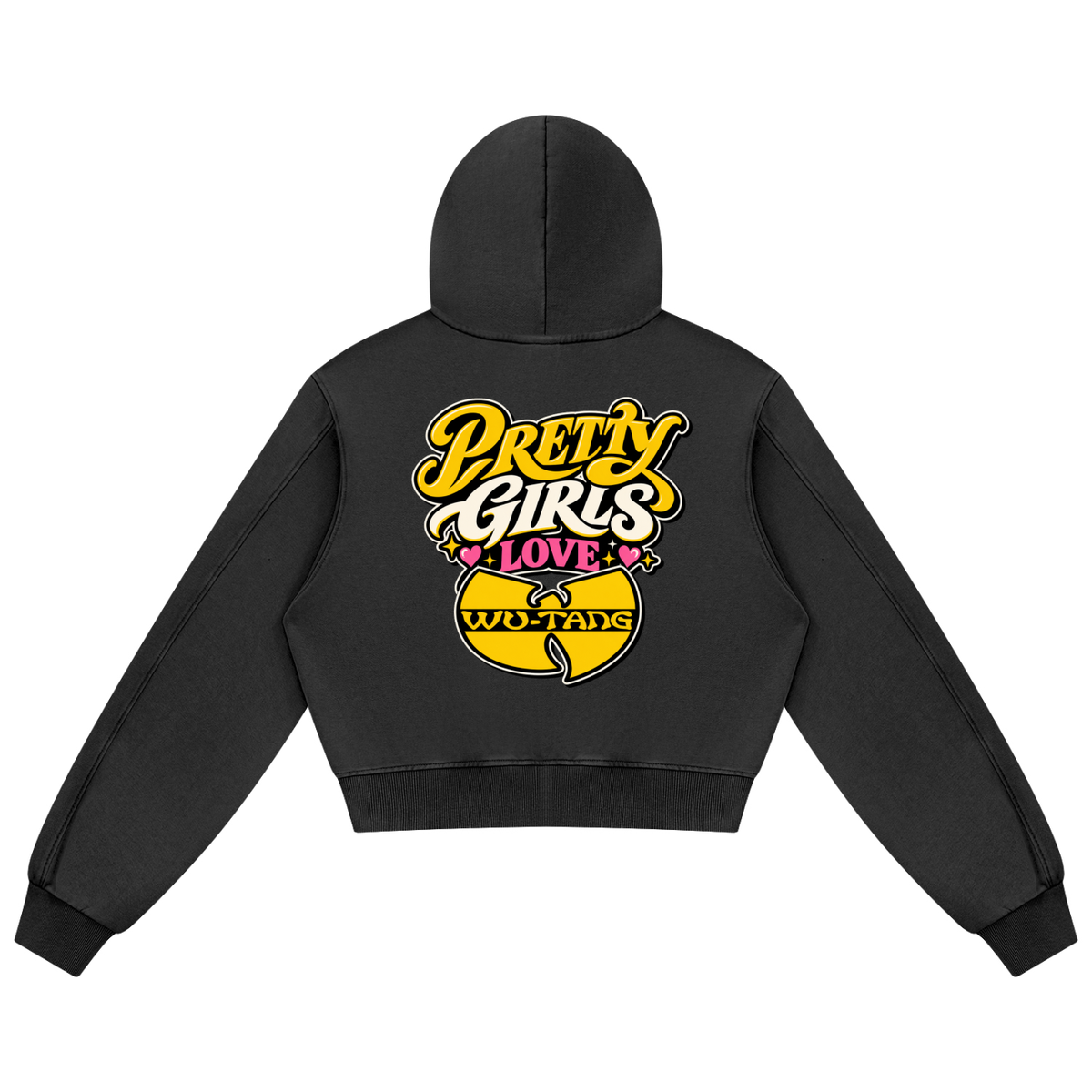 PYN™ "Pretty Girls Love Wu" Women's Mineral Wash Straight Sweatpants