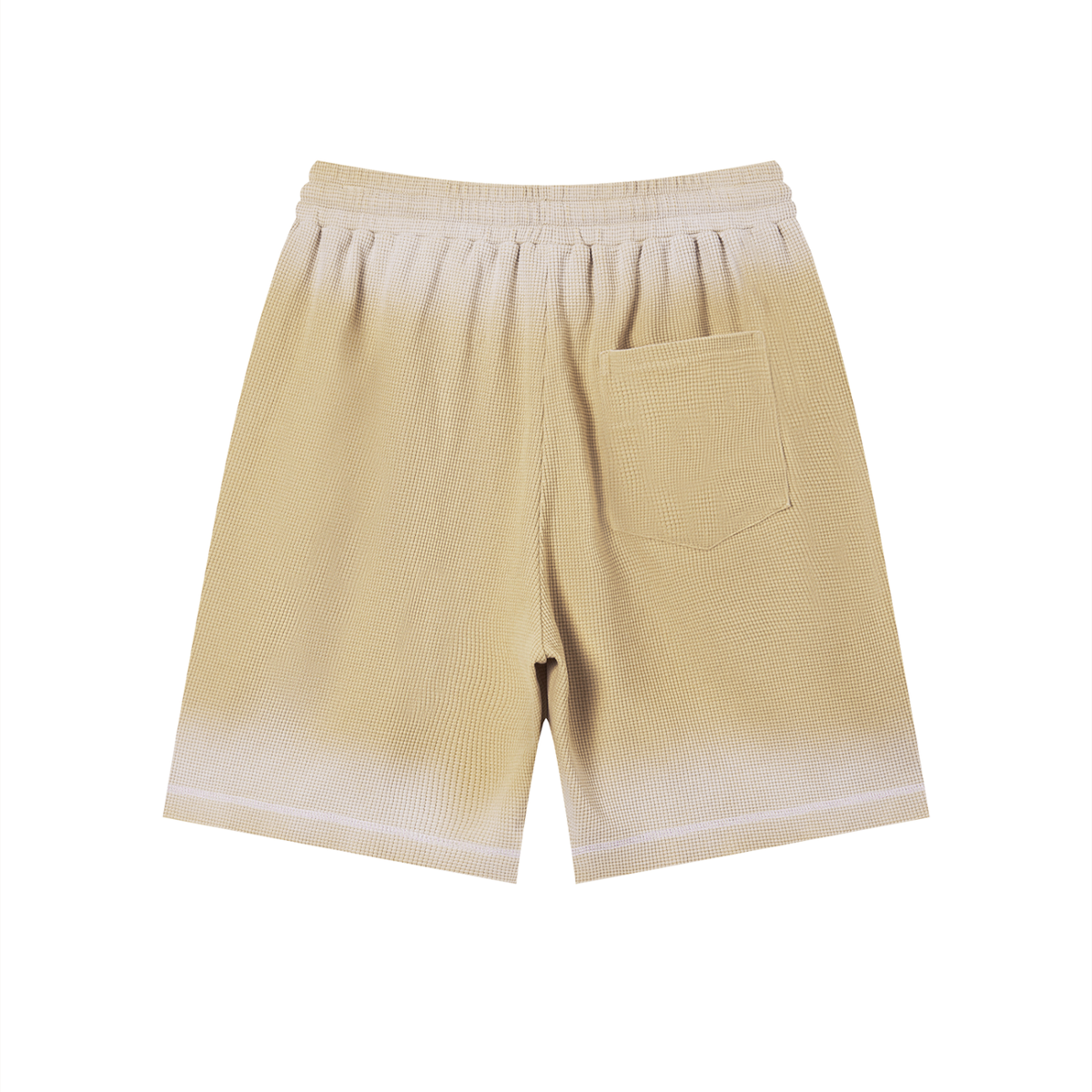 Brooklyn Republic Essentials™ Sunfade Waffle Raw Hem Shorts