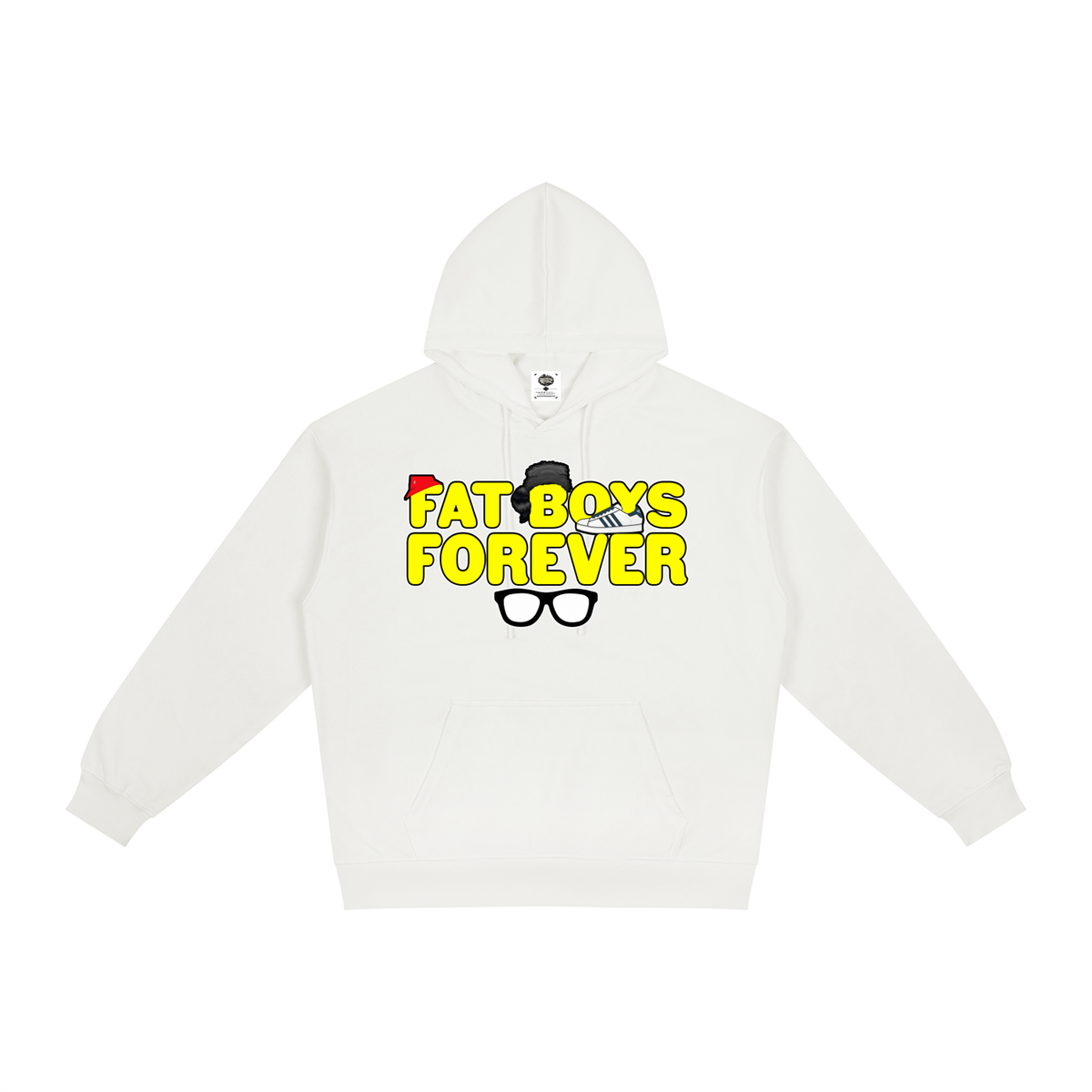 "Fat Boys Forever" Relaxed Fit Hoodie