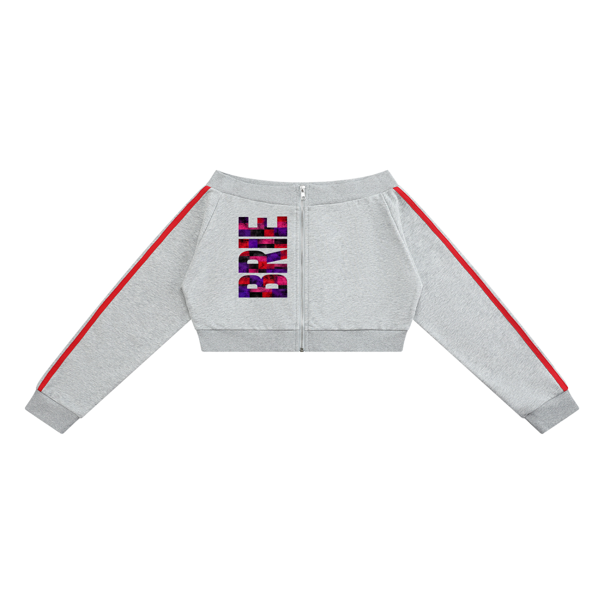Body by Brie™ Women's Off-Shoulder Full Zip Hoodie