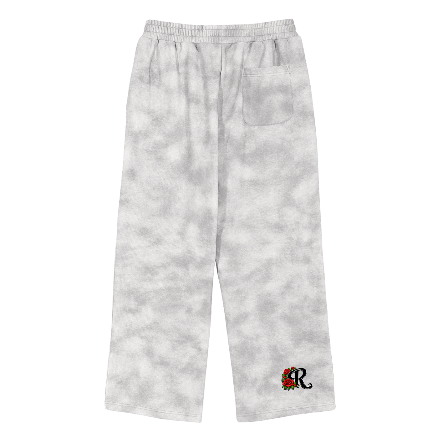 “War of the Roses” Dirty Washed Sweatpants