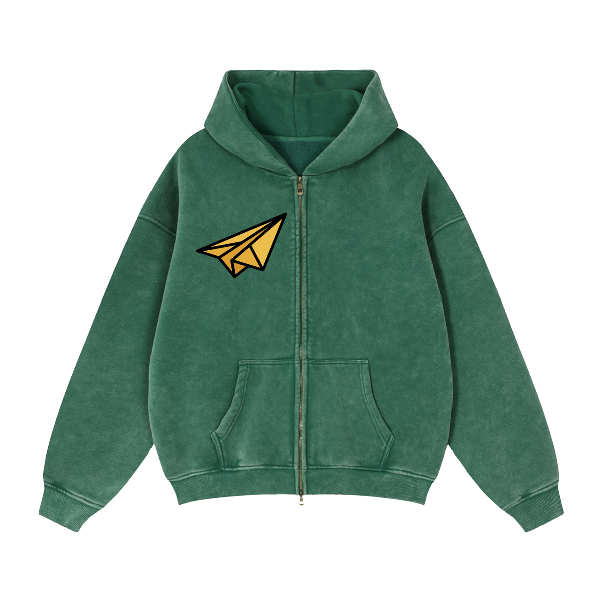 "DREAM CHASERS™ " Full-Zip Boxy Fleece Hoodie