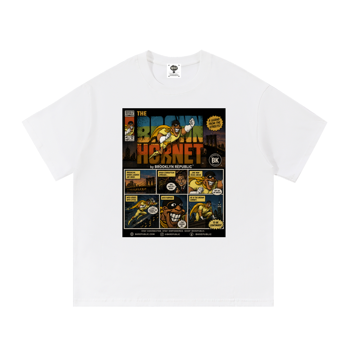 "The Brown Hornet" Cotton T-Shirt