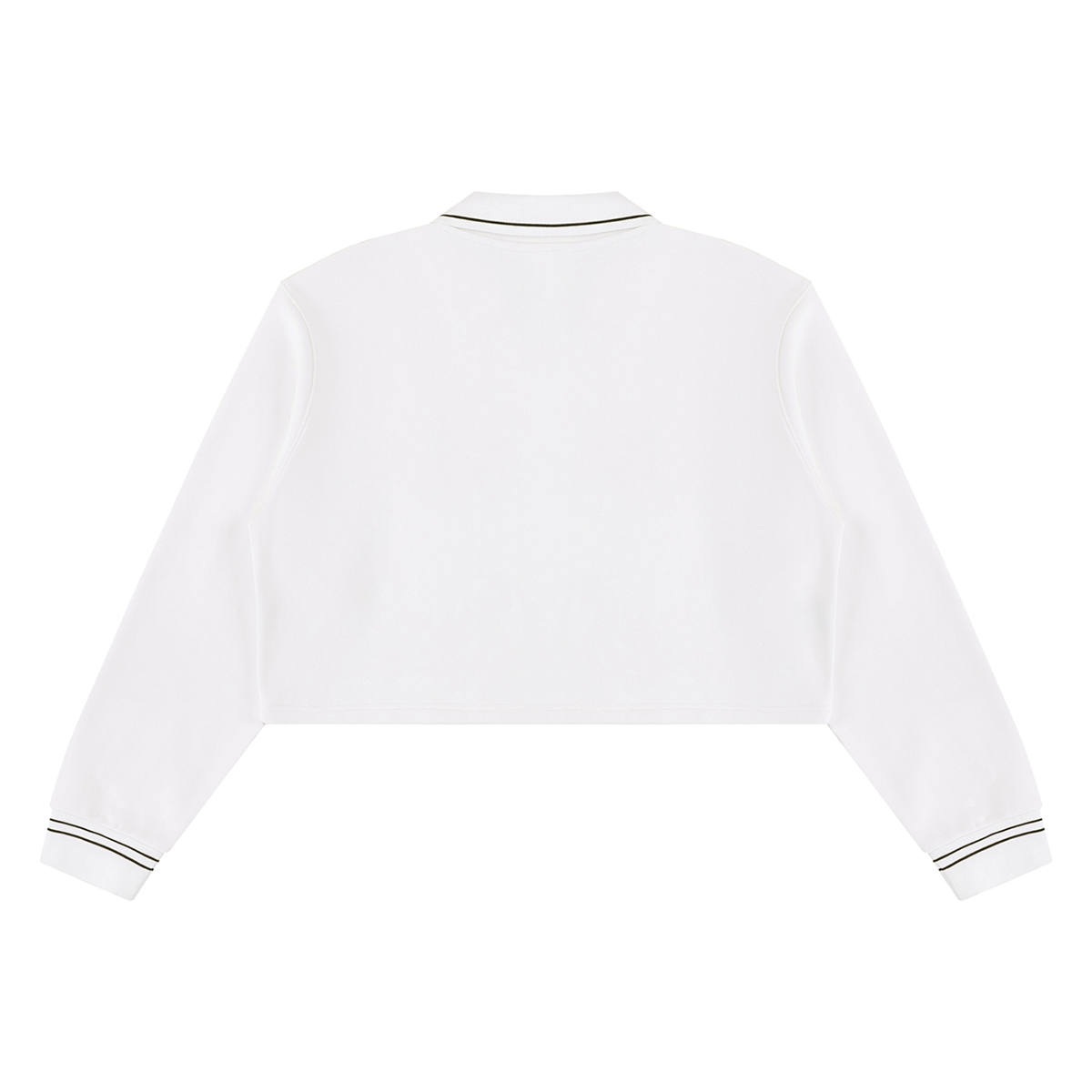 Brooklyn Republic essentials™ Women's Crop Collared Sweatshirt