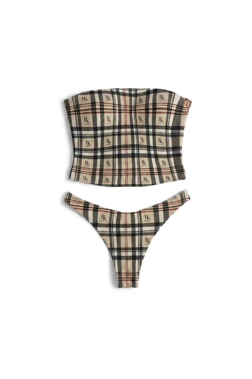 "Park Slope" Women's 2 pc. Strapless Top Set
