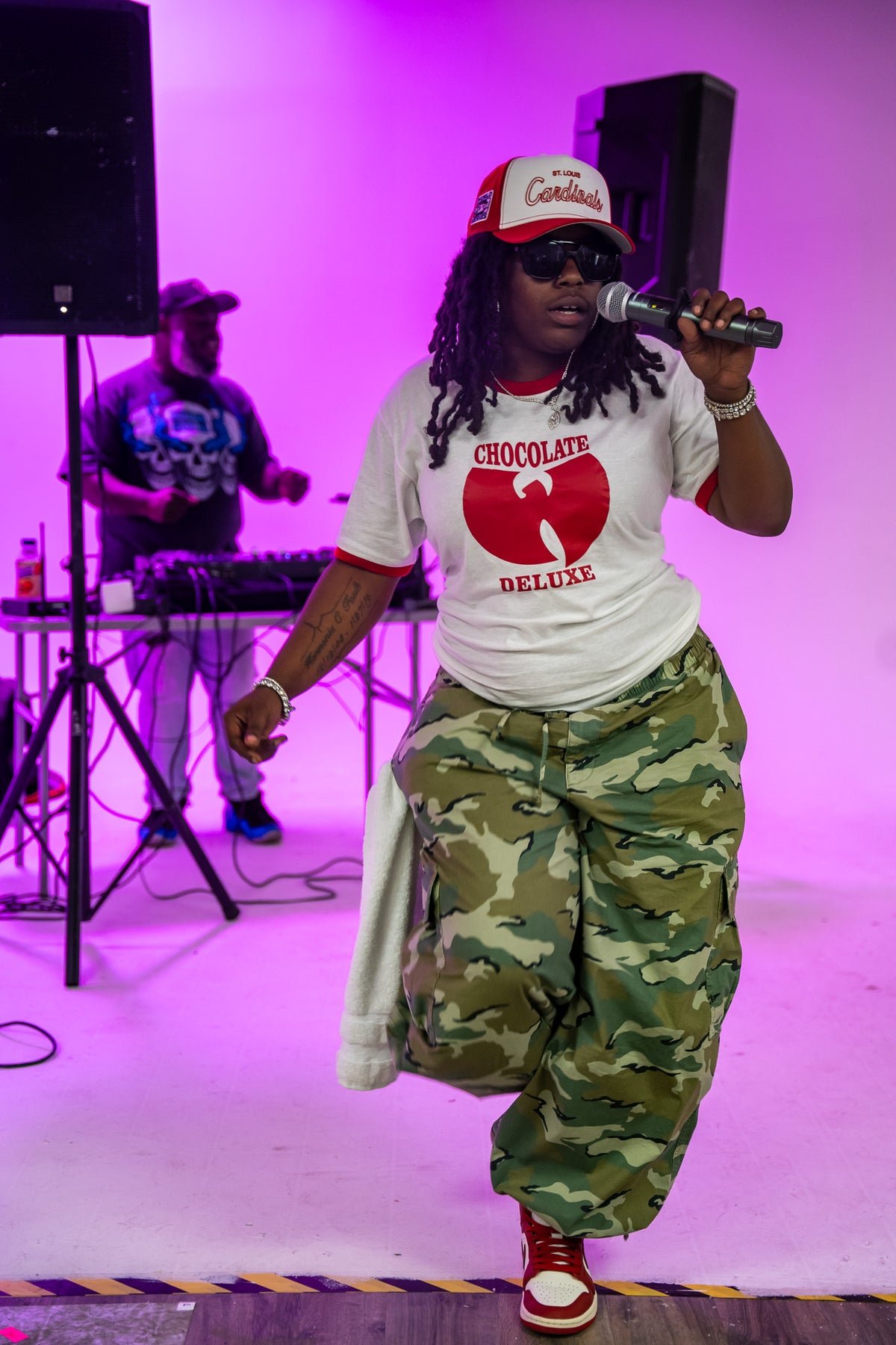 Infinity Sione™ "Heartbeatz" Camo Cargo Pants