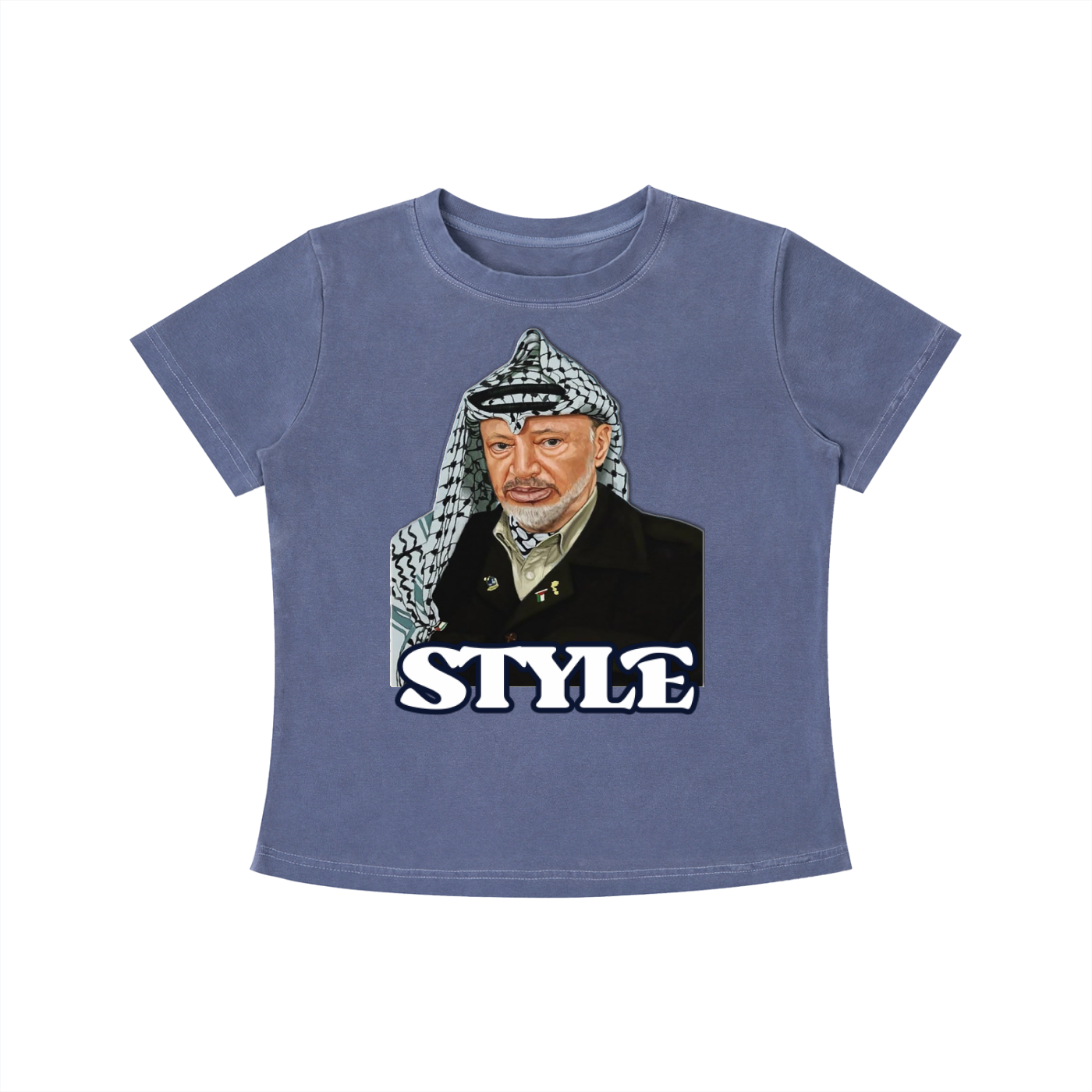 "PLO Style" Vintage Wash Slim Fit T-shirt