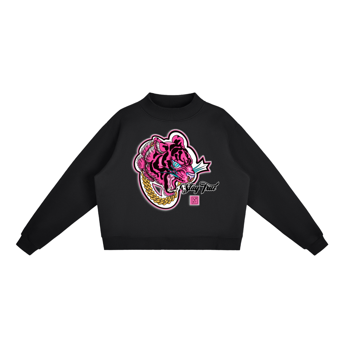 Brooklyn Zoo "Tiger Style" Women's Straight Leg Fleece Set