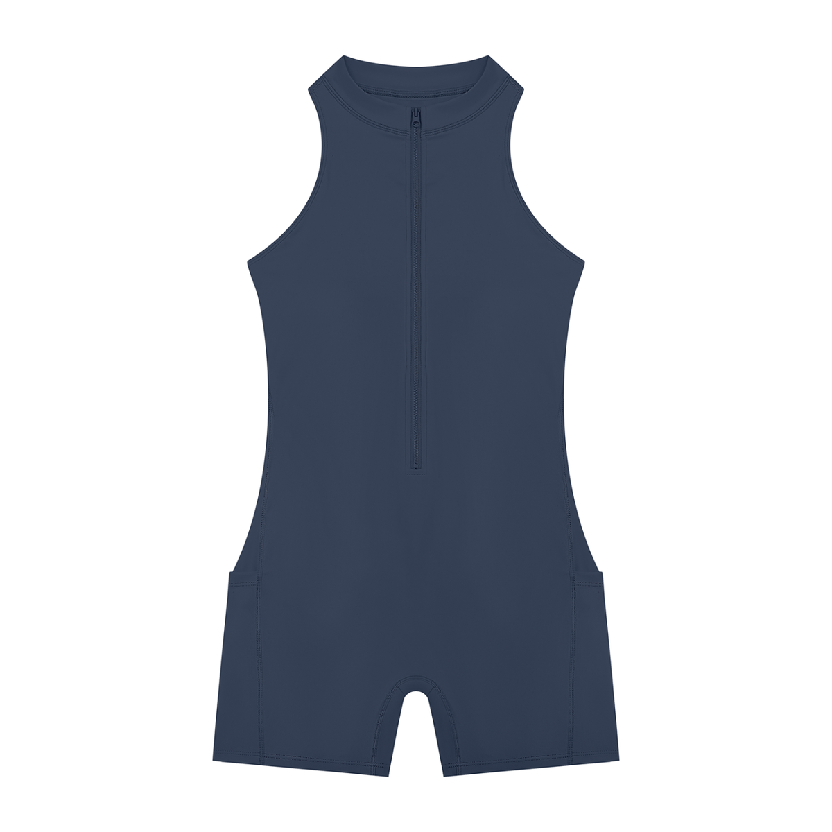 Brooklyn Republic Essentials™ Women’s Quarter-Zip Yoga Romper