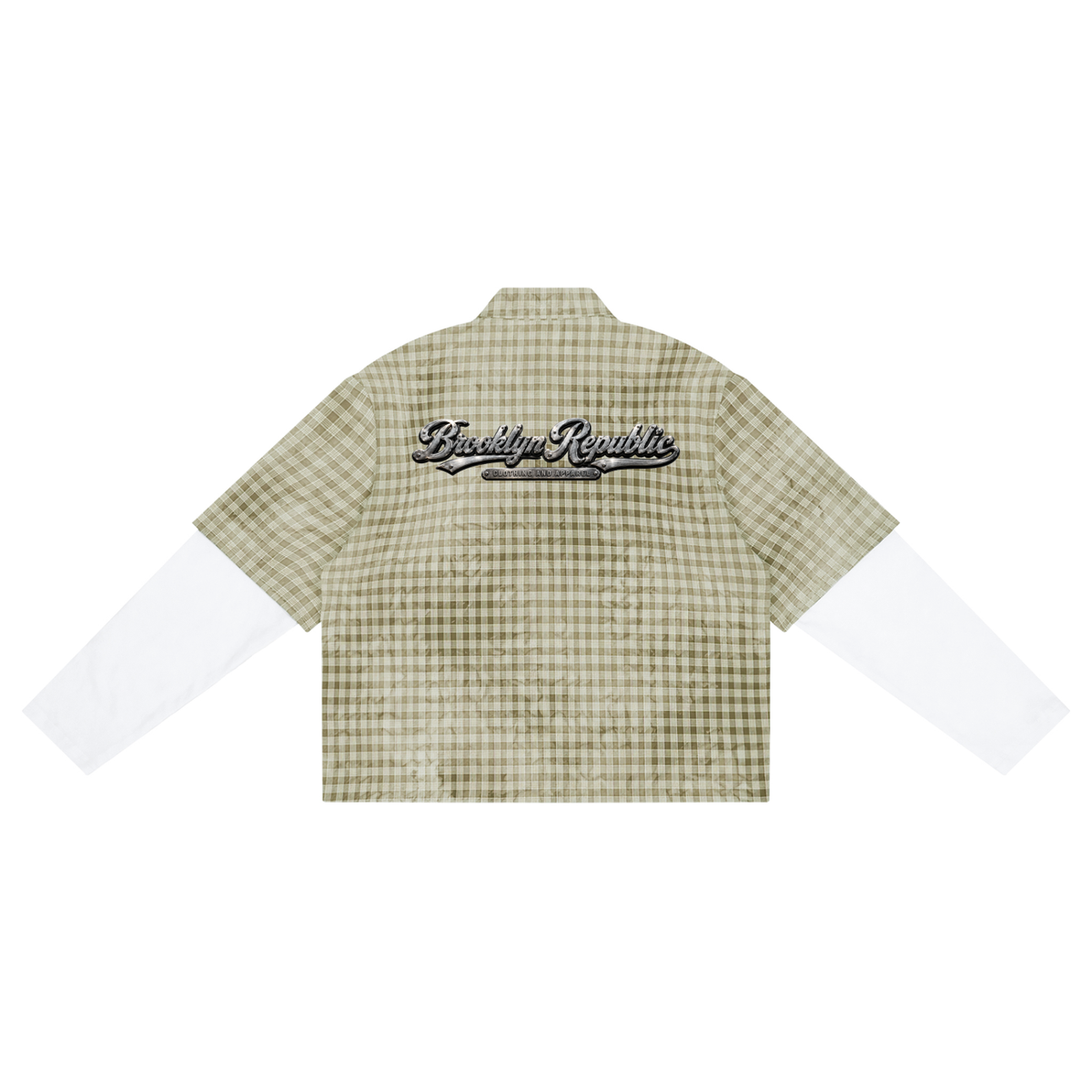 Brooklyn Republic essentials™ Vintage Wash Plaid Short Sleeve Shirt
