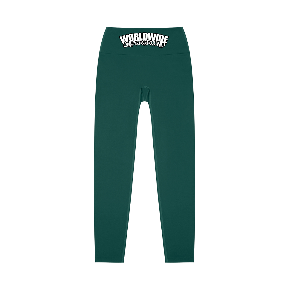 "Worldwide Underground" High-Waisted Yoga Leggings
