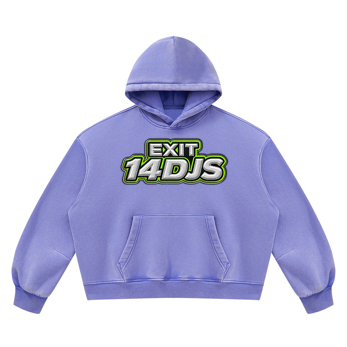 "Exit 14" Vintage Wash Barrel Leg Fleece Sweatsuit