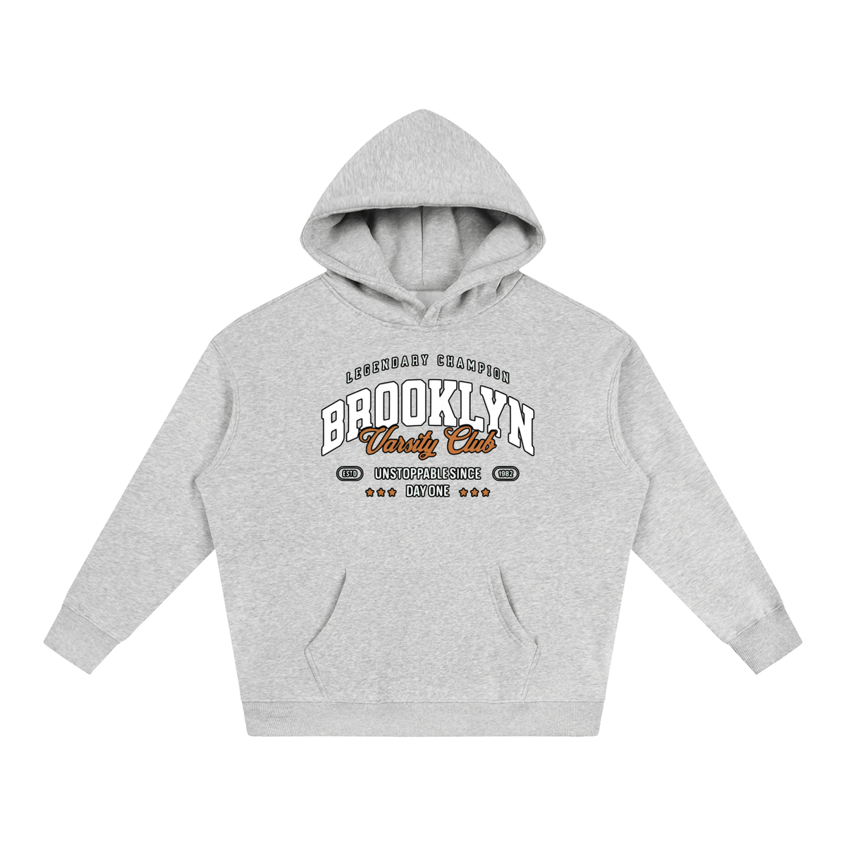 "Varsity Club" Oversize Fleeced Hoodie