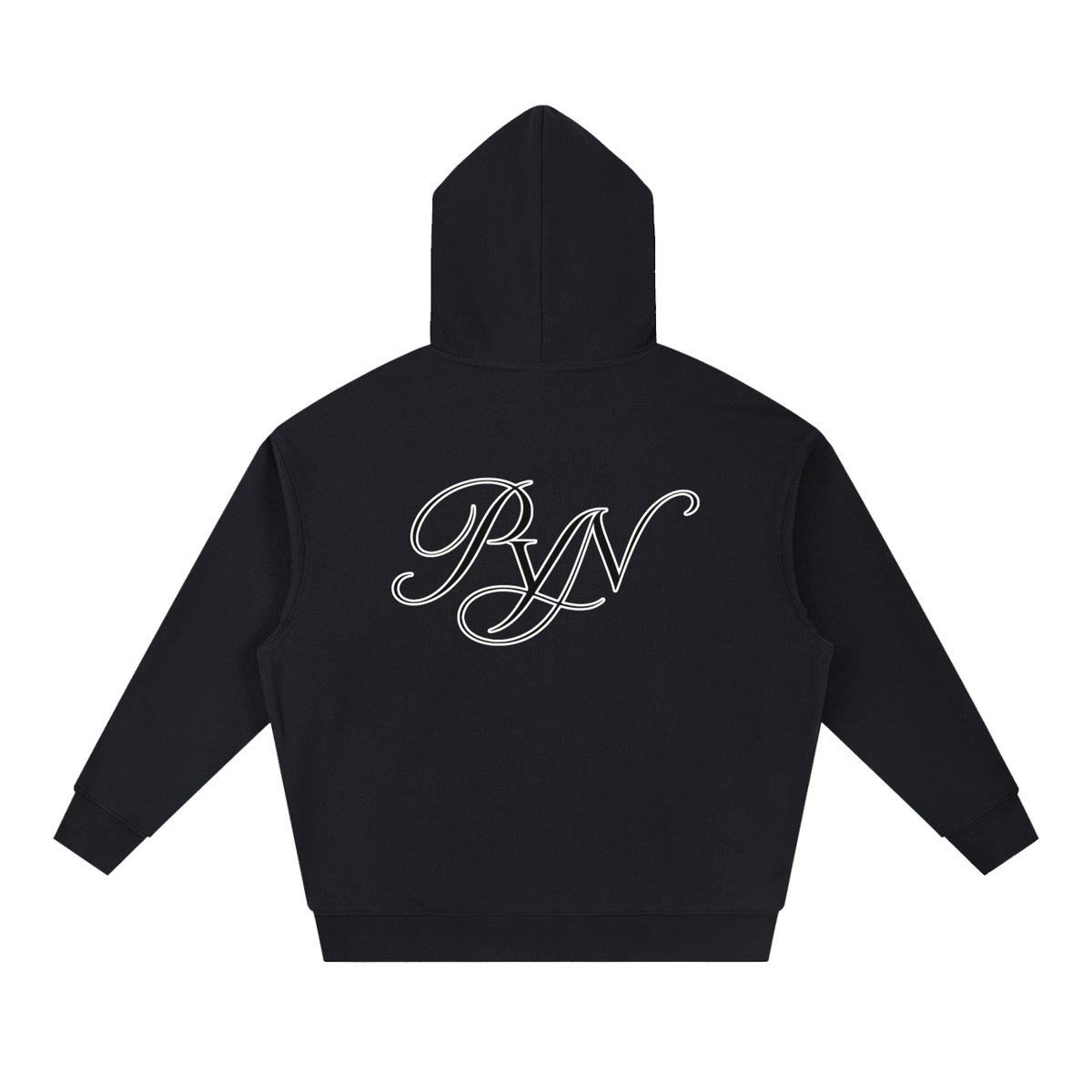 PYN™ "Cut & Sew" Essential Boxy Heavyweight Drop-Shoulder Hoodie