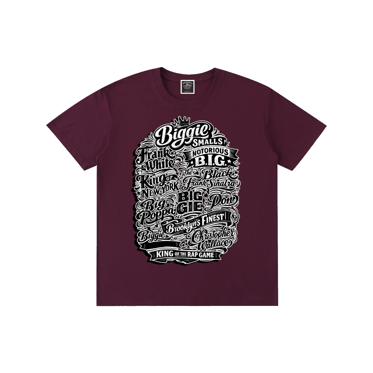 "The Black Frank White" Cotton Unisex T-Shirt