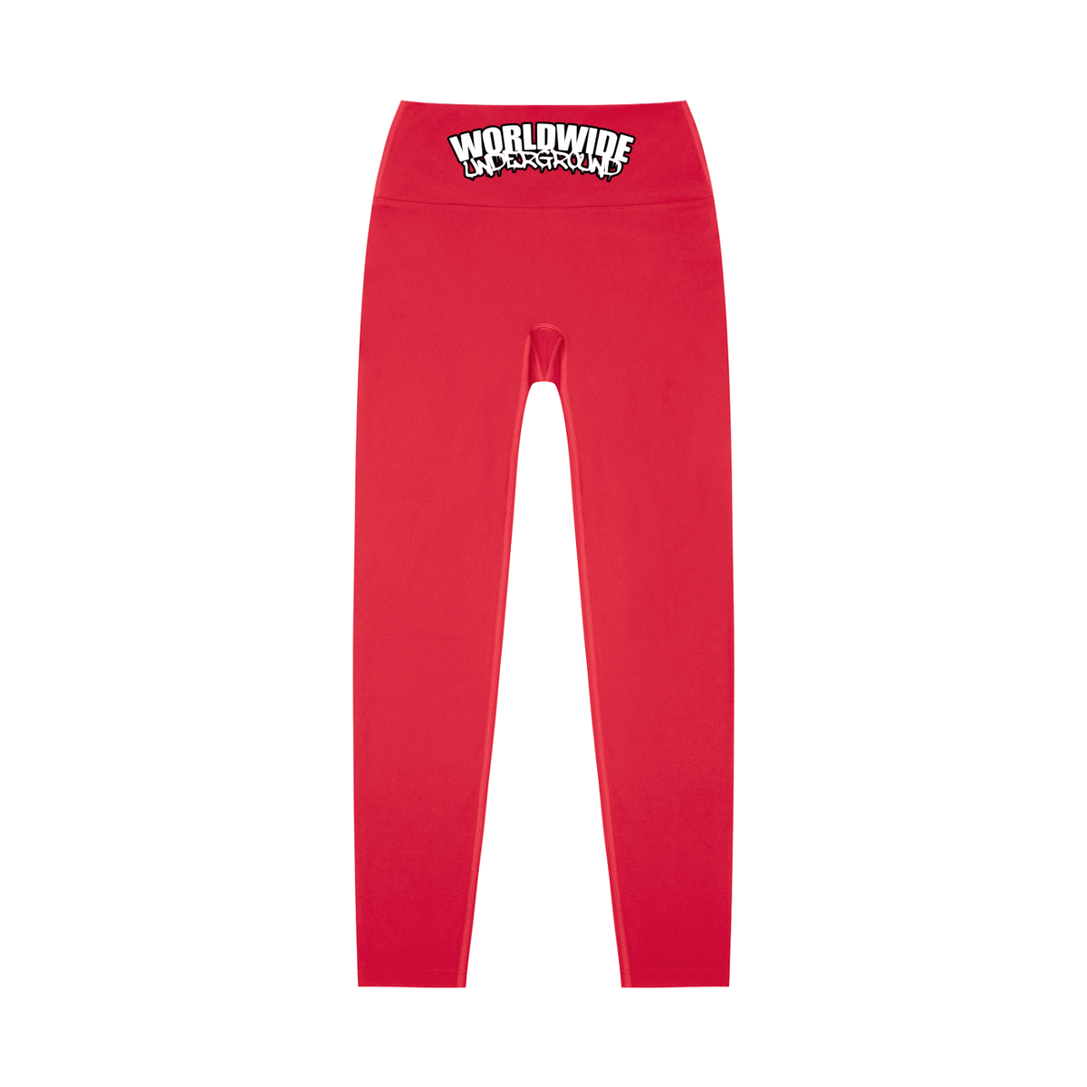 "Worldwide Underground" High-Waisted Yoga Leggings