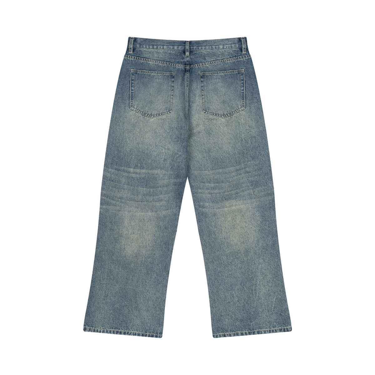 Brooklyn Republic Essentials™ Men’s Vintage Wash Wide Leg Jeans