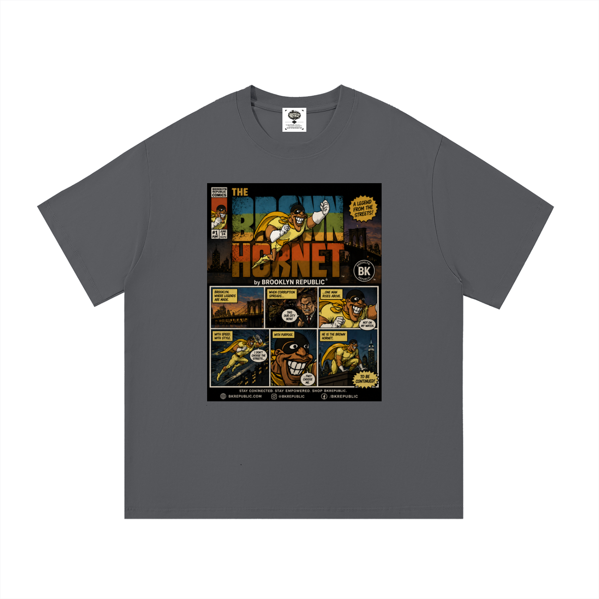 "The Brown Hornet" Cotton T-Shirt