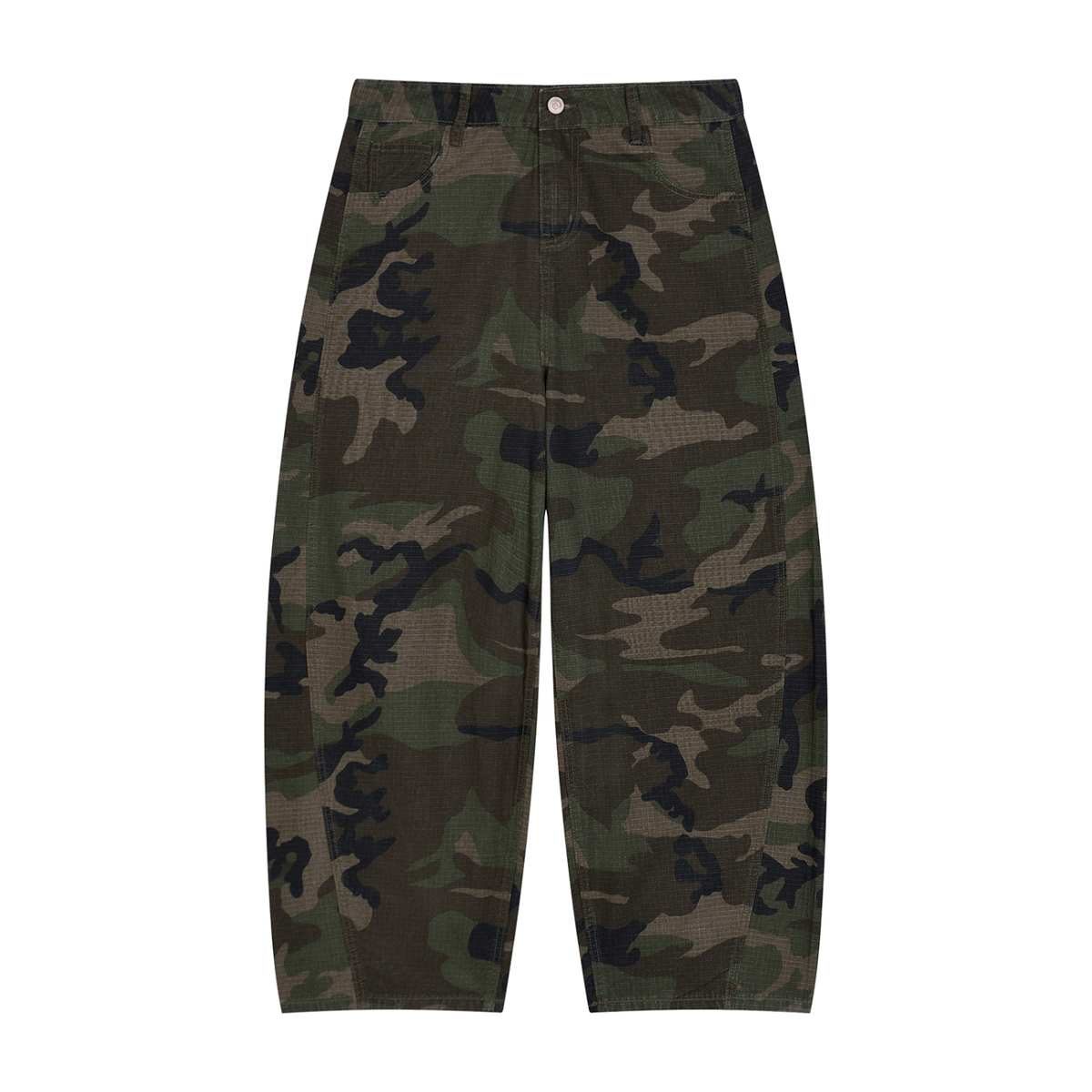 Brooklyn Republic essentials™ Men's Camo Barrel Leg Cargo Pants