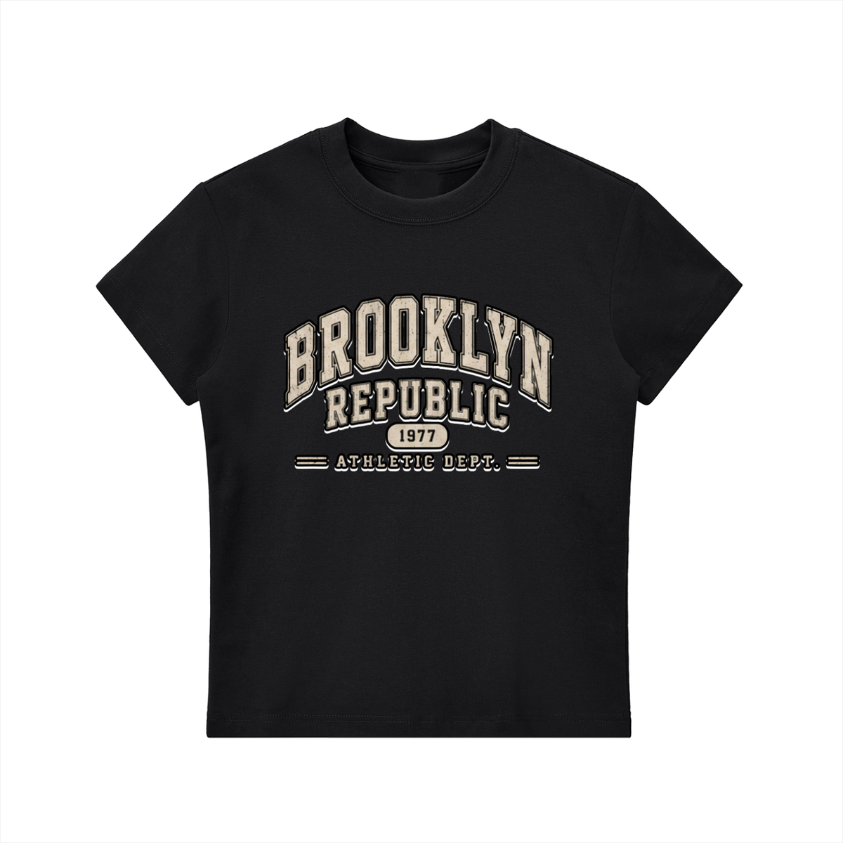 Brooklyn Republic essentials™ Essential Bodycon Crewneck T-Shirt