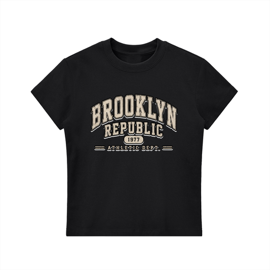 Brooklyn Republic essentials™ Essential Bodycon Crewneck T-Shirt