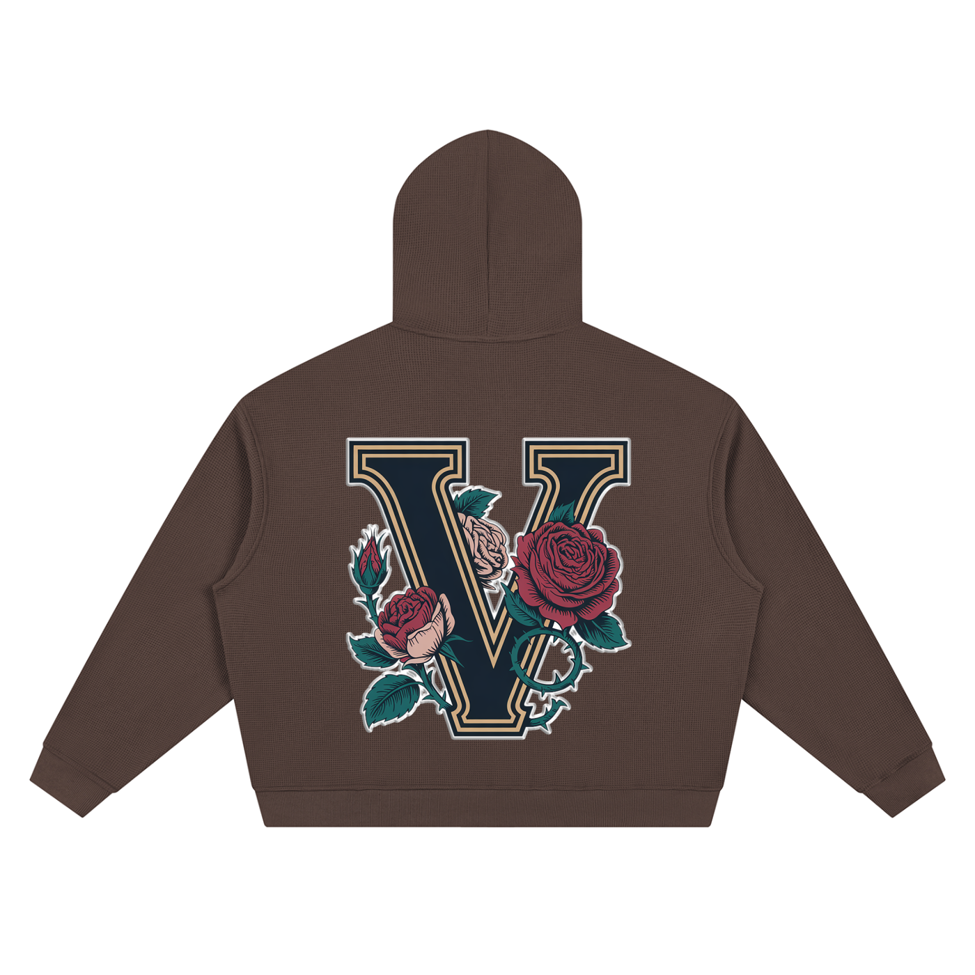 "VARSITY" Waffle Cotton Sweatsuit
