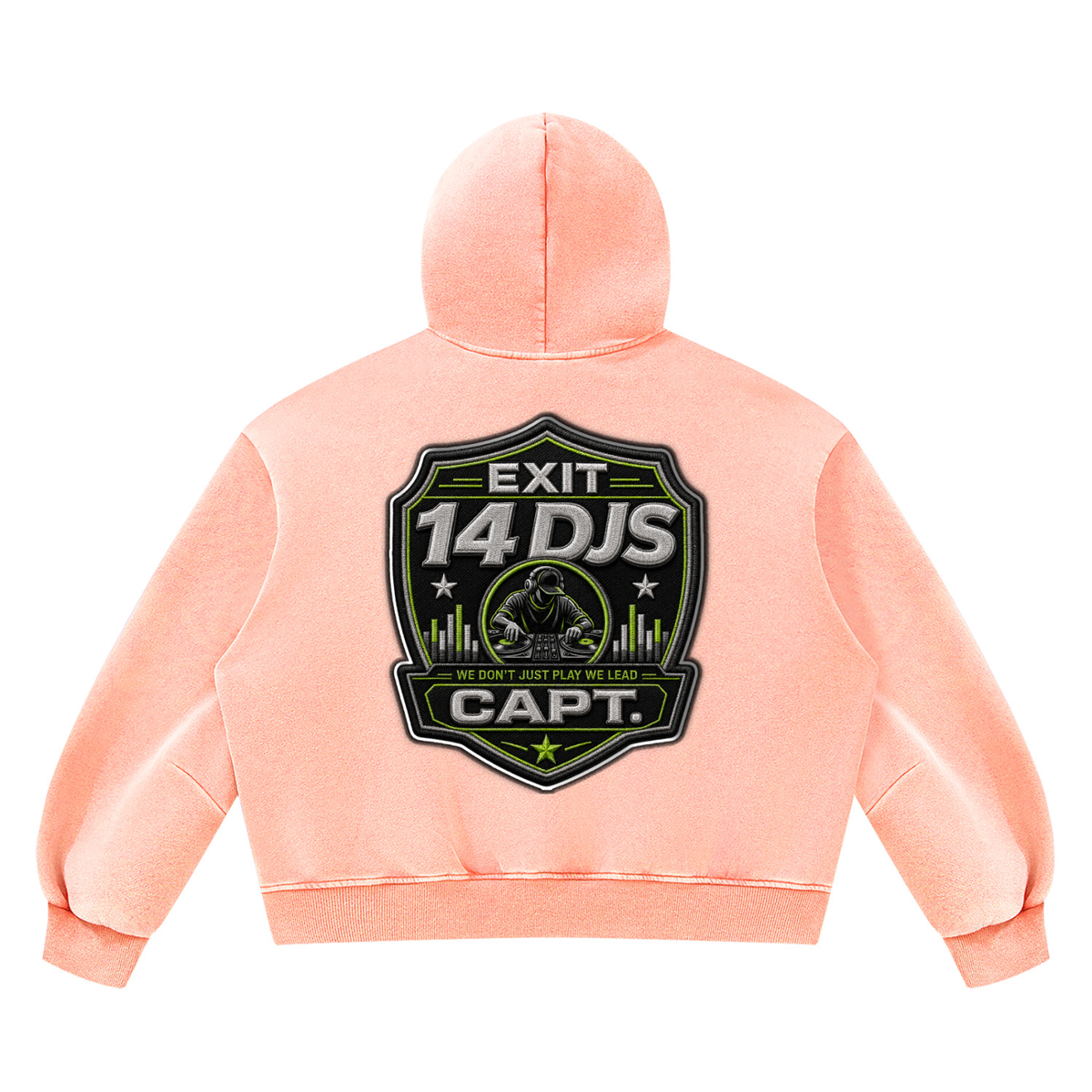 "Exit 14" Vintage Wash Barrel Leg Fleece Sweatsuit