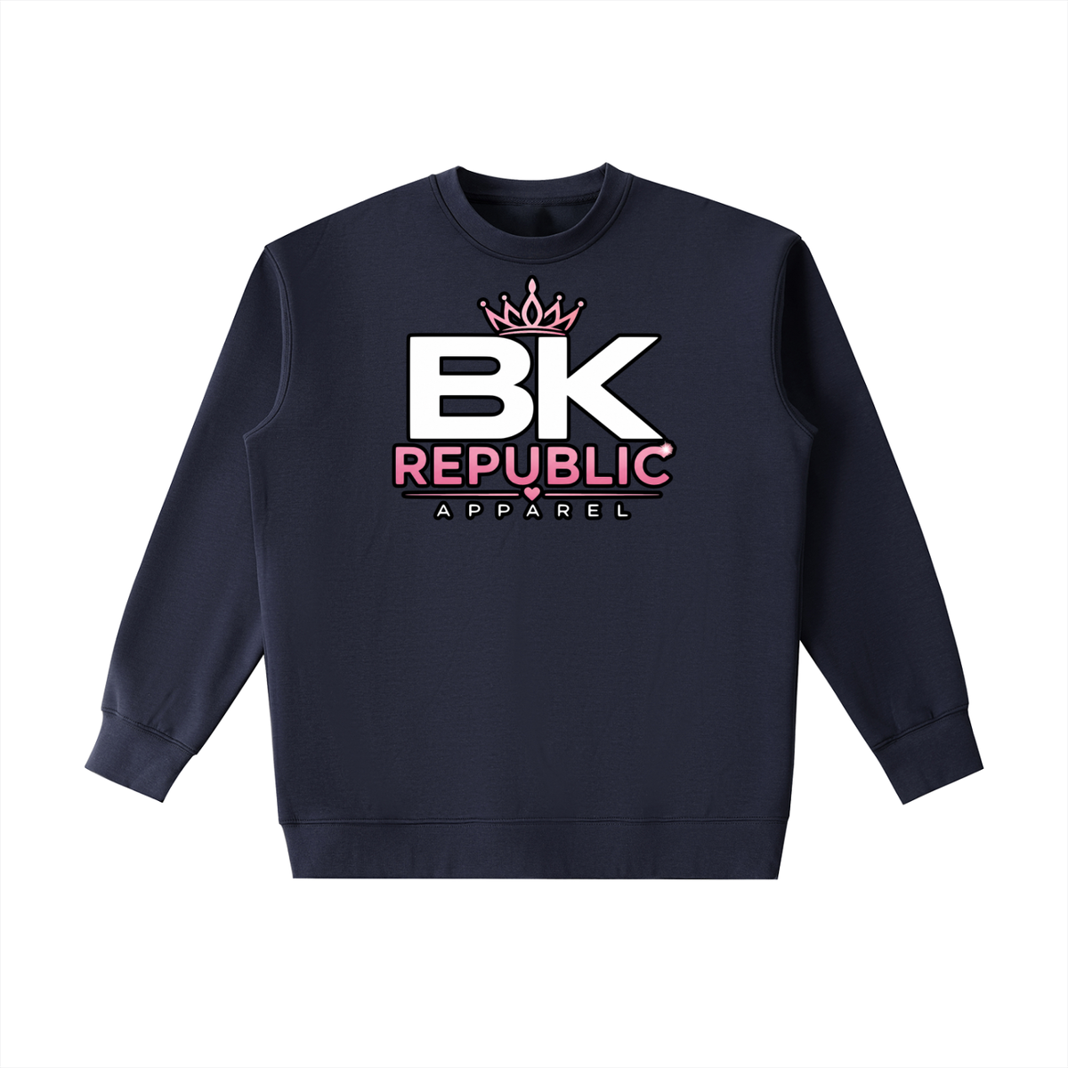 Brooklyn Republic essentials™ Women's Block Party Heavyweight Crewneck Sweatshirt