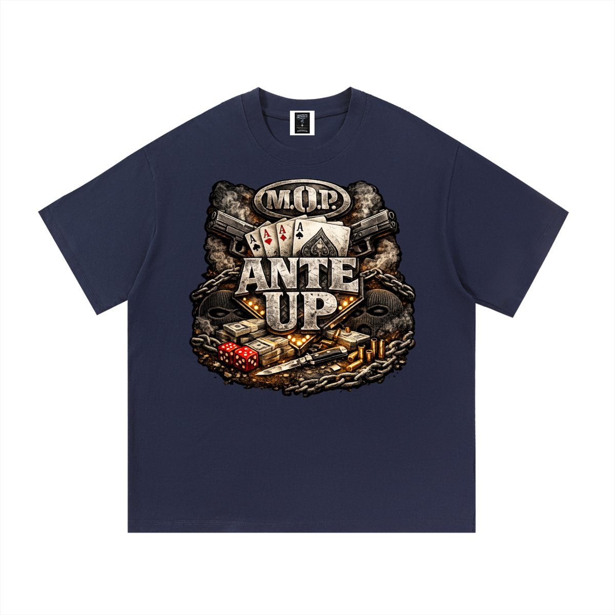 "Ante Up" Cotton T-Shirt