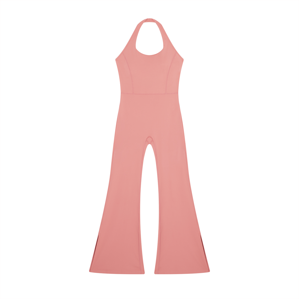 Brooklyn Republic essentials™ Women's Halter Flared Jumpsuit