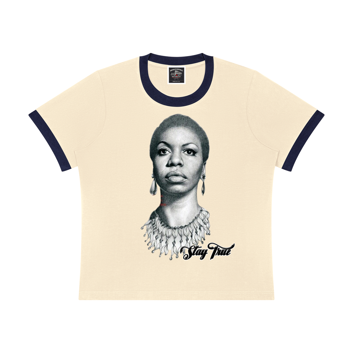 "Miss Nina" Women's Sorona Color Block T-Shirt