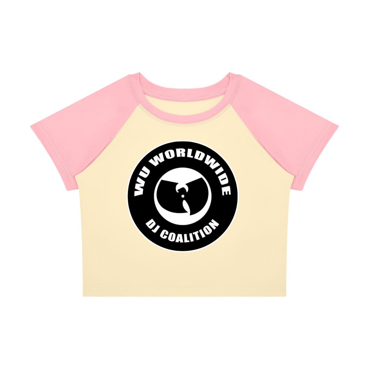 PYN™ "Wu World DJ Coalition" Women’s Raglan Color Block Baby T-Shirt