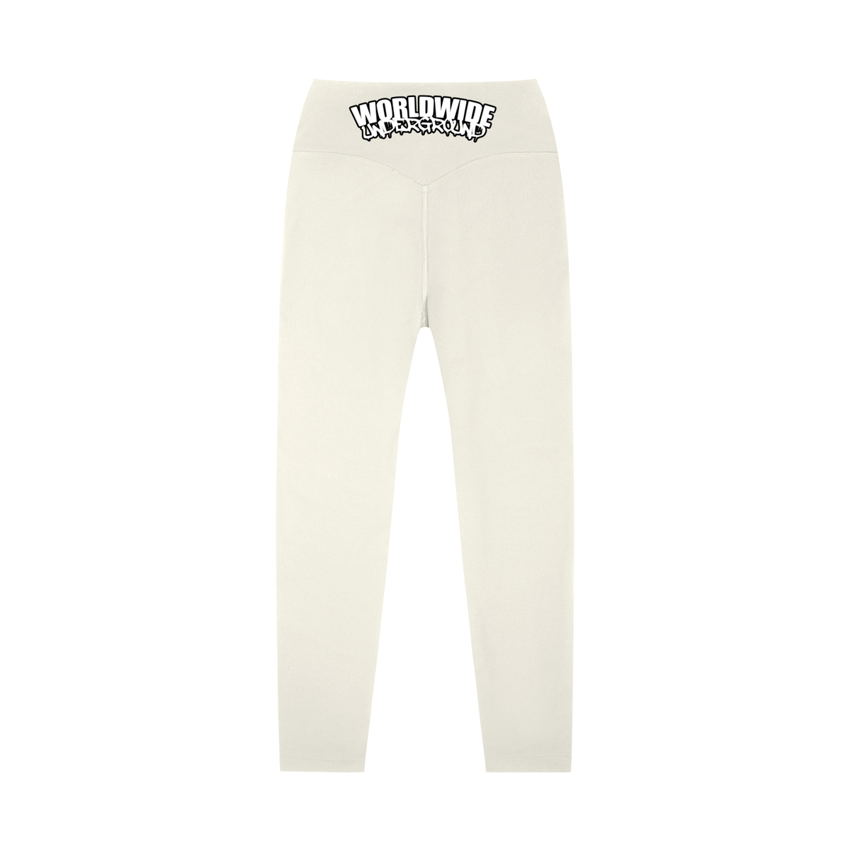 "Worldwide Underground" High-Waisted Yoga Leggings