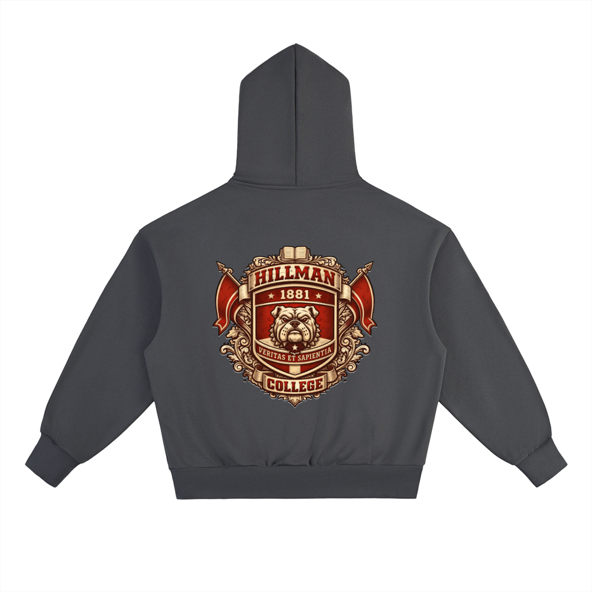 "HILLMAN" Essential Heavyweight Fleece Hoodie