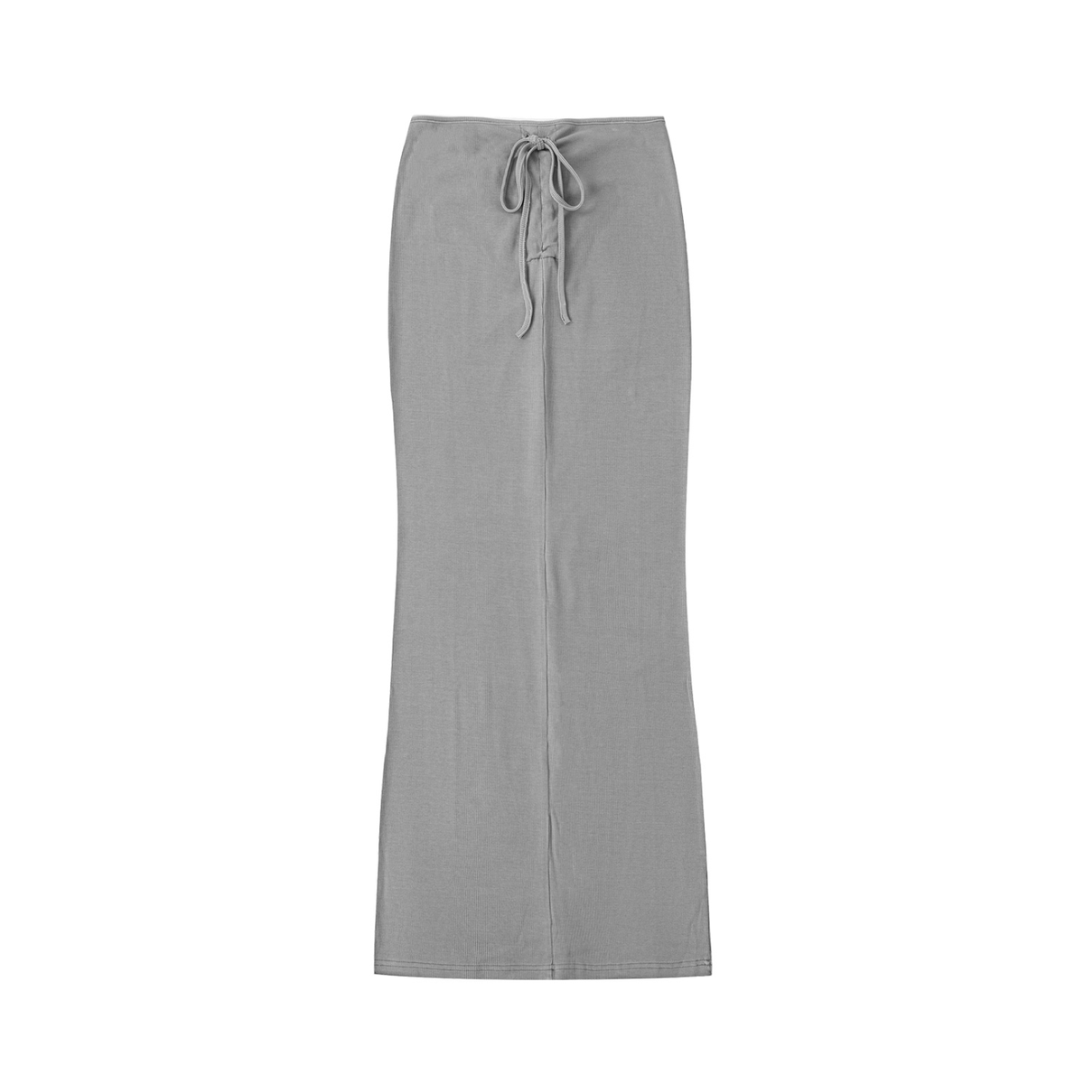 Women's Dyed Washed Drawstring Maxi Skirt