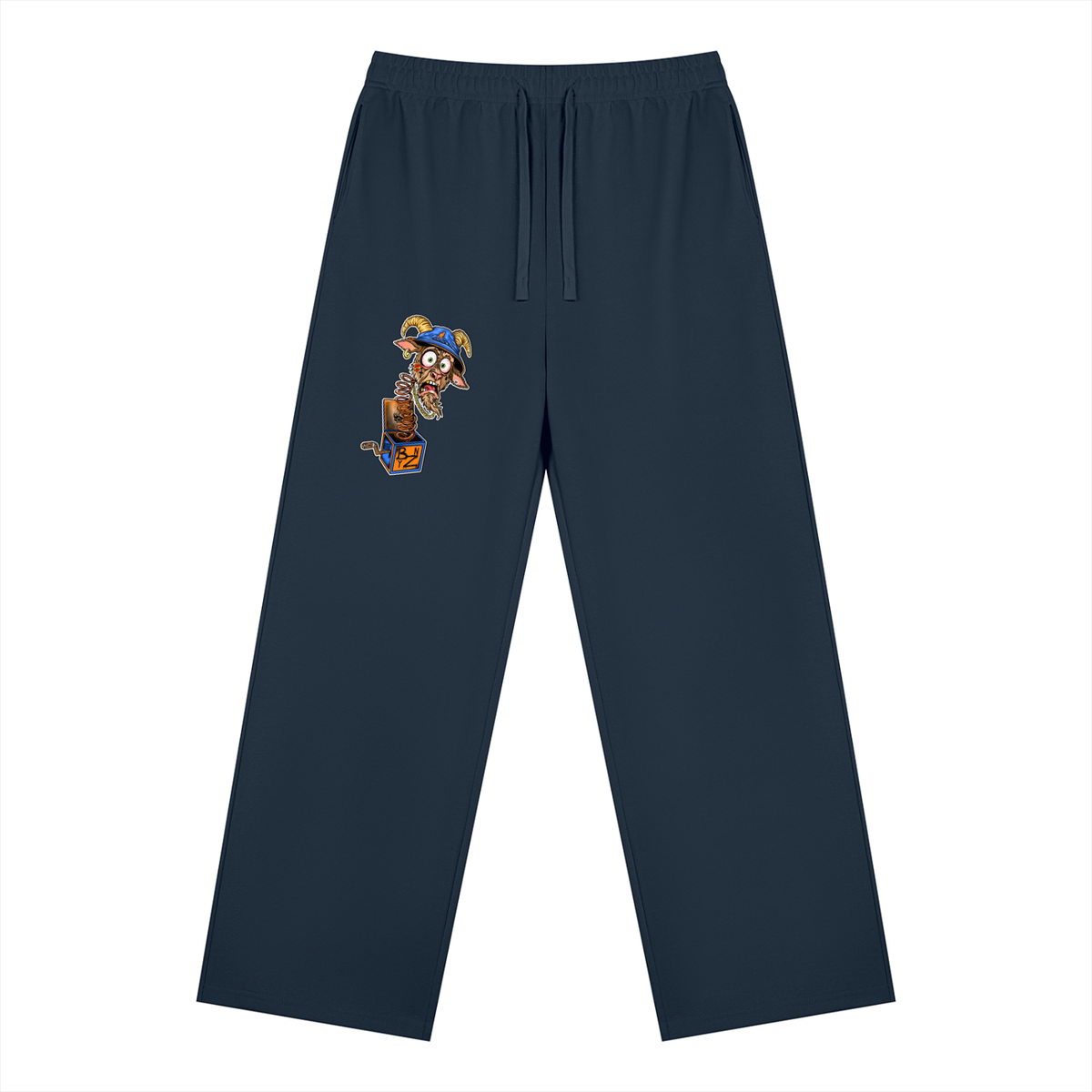 Brooklyn Zoo™ "Jumpin Jackass" Drop Shoulder Crewneck Sweatsuit