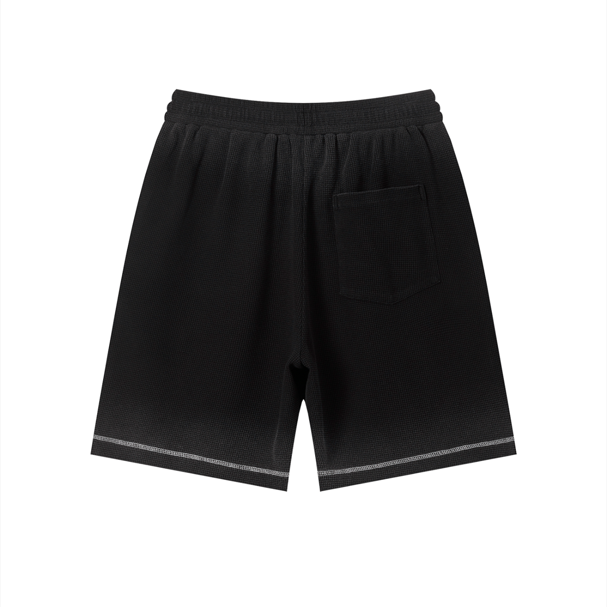 Brooklyn Republic Essentials™ Sunfade Waffle Raw Hem Shorts