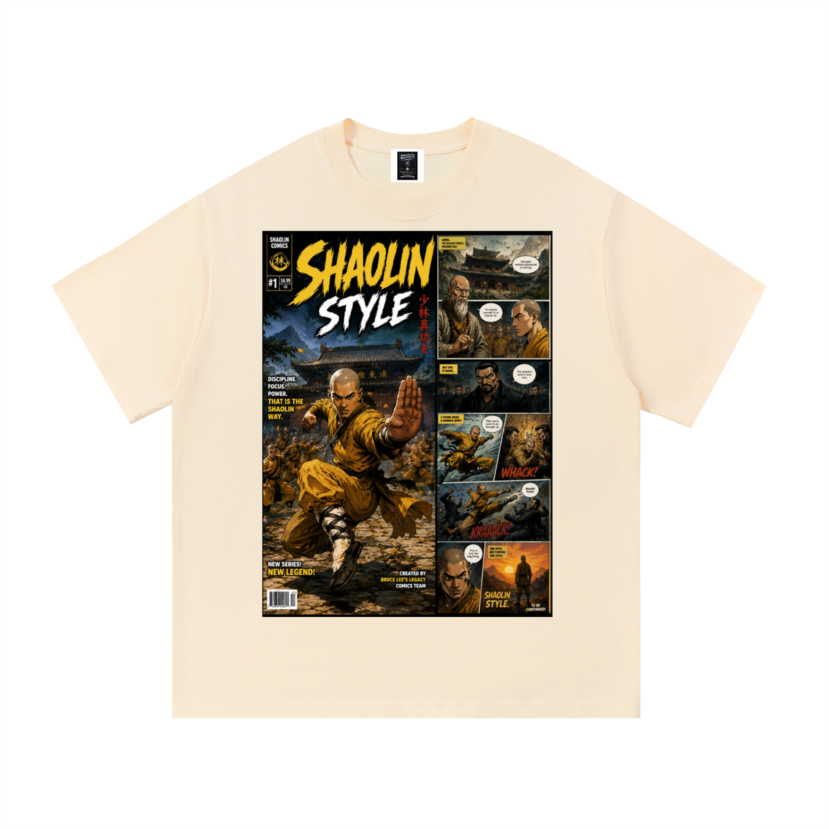 PYN™ "Shaolin Style" Cotton T-Shirt
