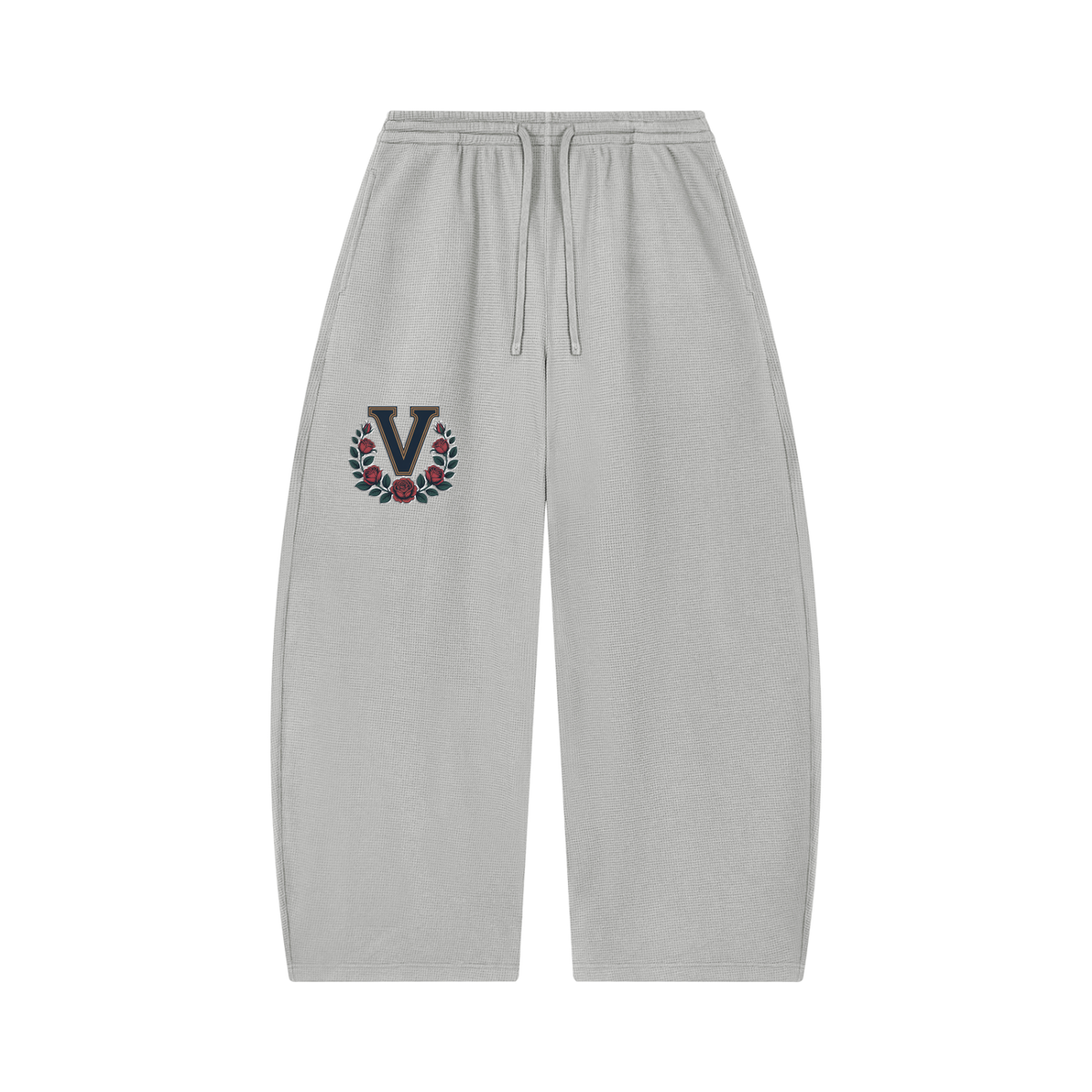 "VARSITY" Waffle Cotton Sweatsuit