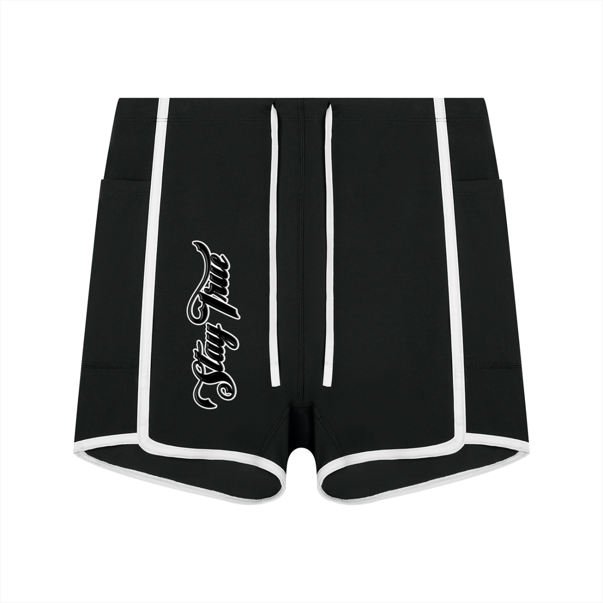 Brooklyn Republic Essentials™ Women's High Rise Color Block Yoga Shorts