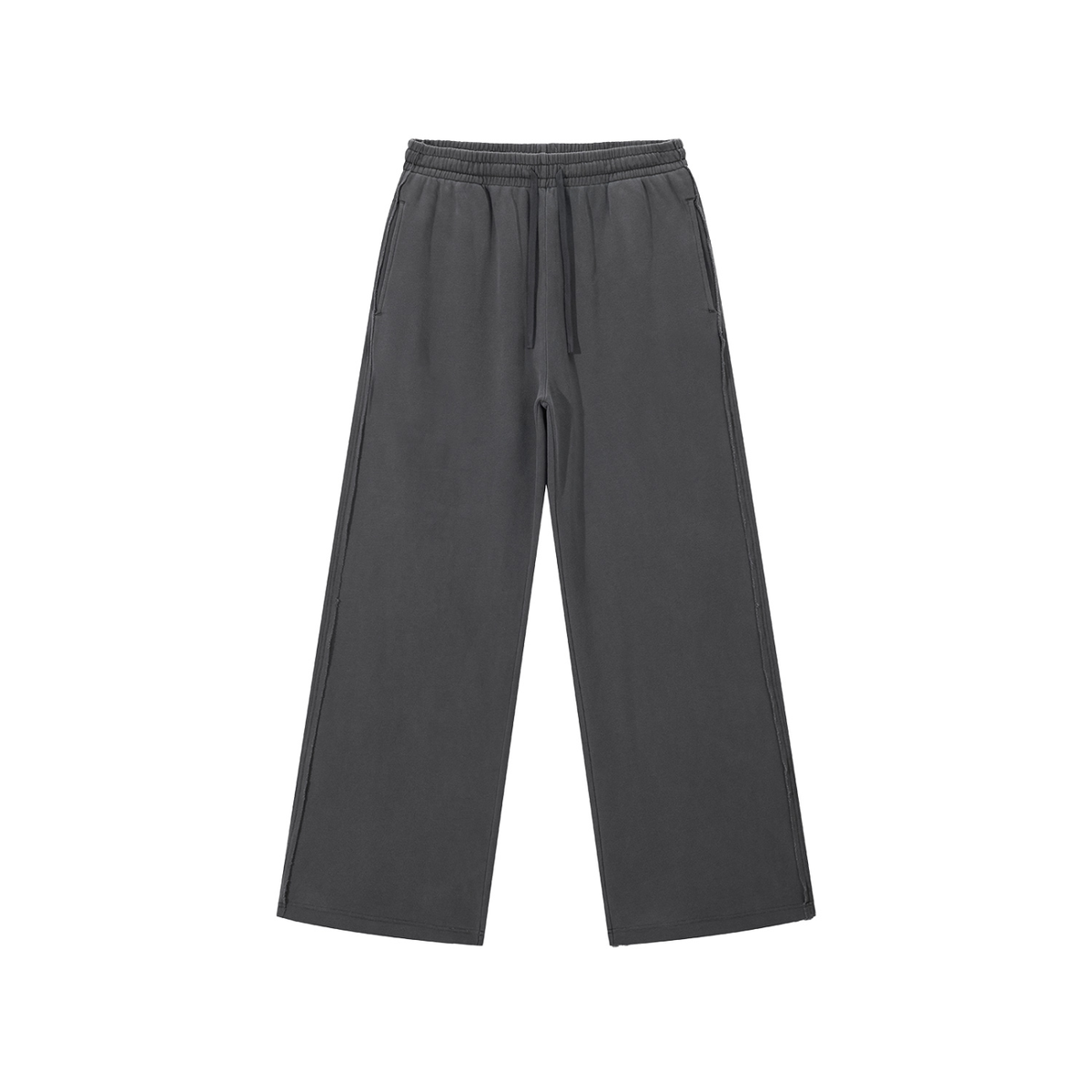 Brooklyn Republic Essentials™ Snow Washed Raw Edge Sweatpants